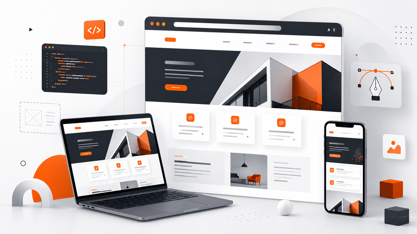 Website development service by Deepak Sharma for business websites
